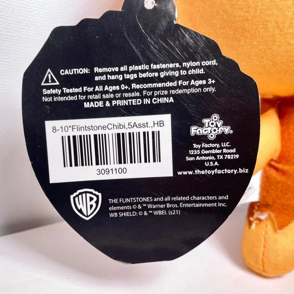 Flintstones Barney Rubble Chibi‎ Plush Toy Factory